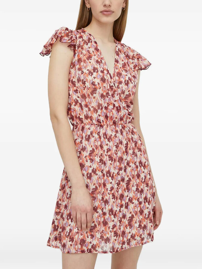 Morgan Ruffled Mini Dress