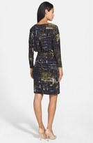 Thumbnail for your product : Adrianna Papell Print Jersey Blouson Dress