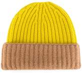 Thumbnail for your product : Danielapi ribbed folded beanie