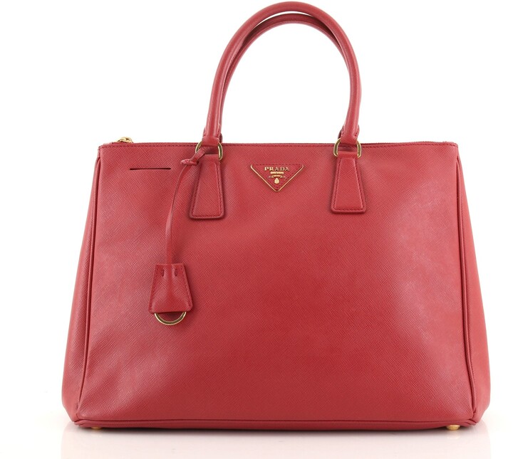 prada red bag