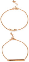 Thumbnail for your product : Forever 21 Rhinestone Pendant Bracelet Set