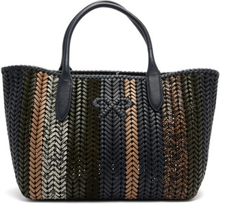 woven leather handbags australia