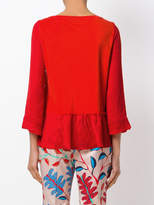 Thumbnail for your product : Marc Cain frilled hem blouse