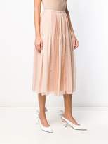 Thumbnail for your product : RED Valentino pleated tulle skirt