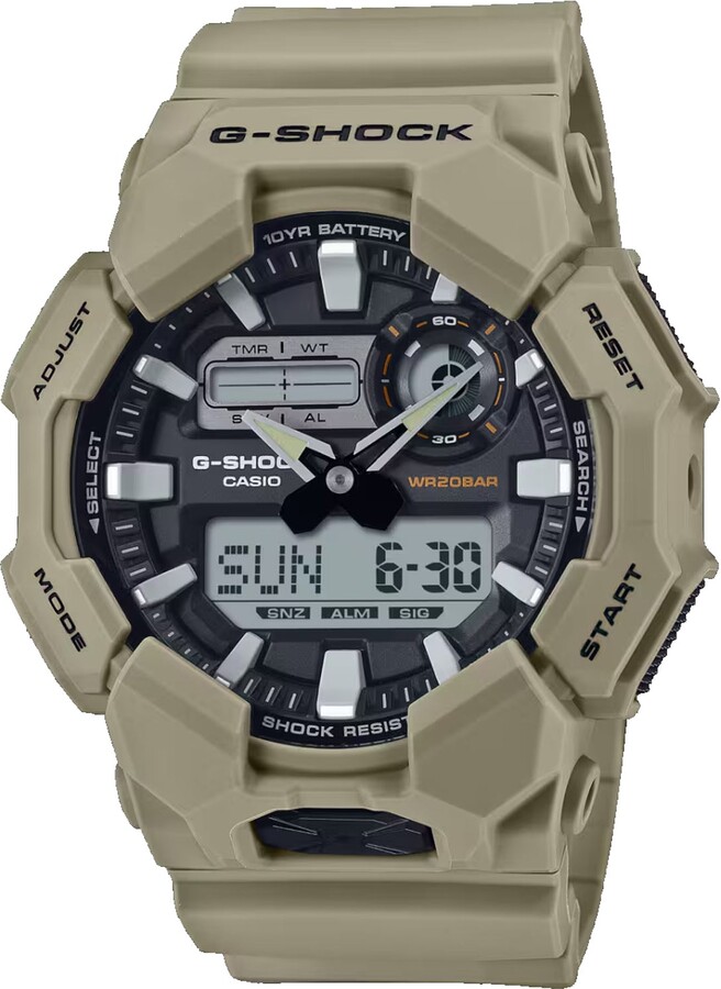 Men's G-Shock GA-010 Series Black Dial Watch