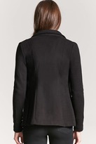 Thumbnail for your product : Forever 21 Double-Breasted Knit Blazer