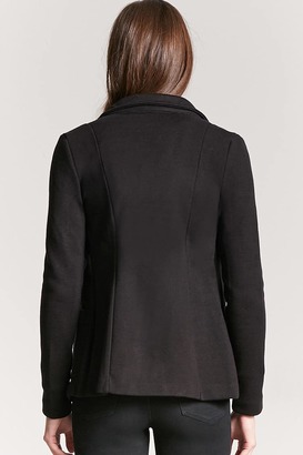 Forever 21 Double-Breasted Knit Blazer