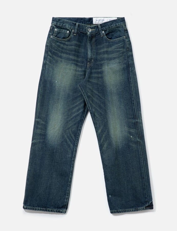 Neighborhood Washed Denim DP Wide Pants