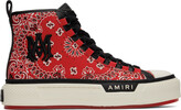 Thumbnail for your product : Amiri Red Bandana M.A. Court Hi Sneakers