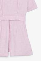 Thumbnail for your product : Genuine People Short Sleeve Belted Romper