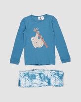 Thumbnail for your product : Cotton On Girl's Blue Pyjamas - Noah Long Sleeve Pyjama Set - Kids - Size 3 YRS at The Iconic