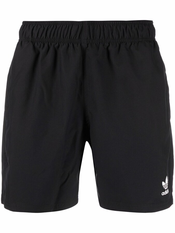 adidas Logo Embroidered Swim Shorts ShopStyle