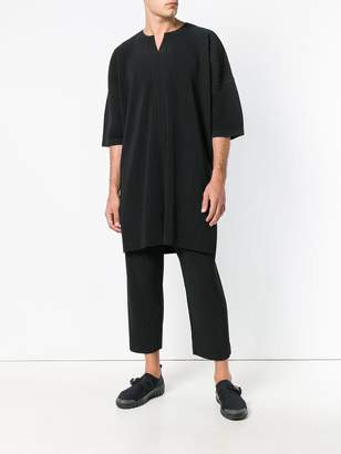 Issey Miyake Homme Plissé pleated tunic