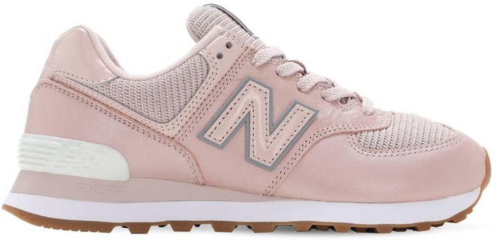 pink new balance sneakers