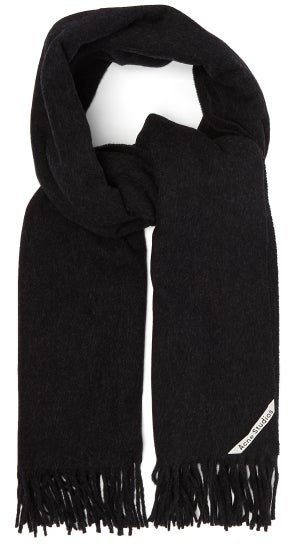 acne canada scarf black
