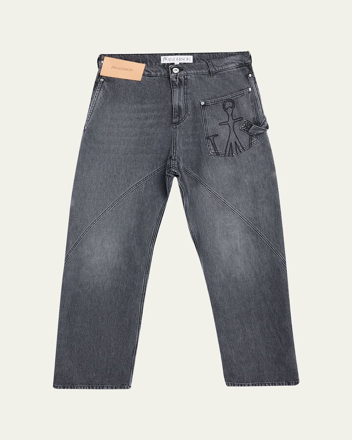 J.W.Anderson Men's Twisted Workwear Jeans