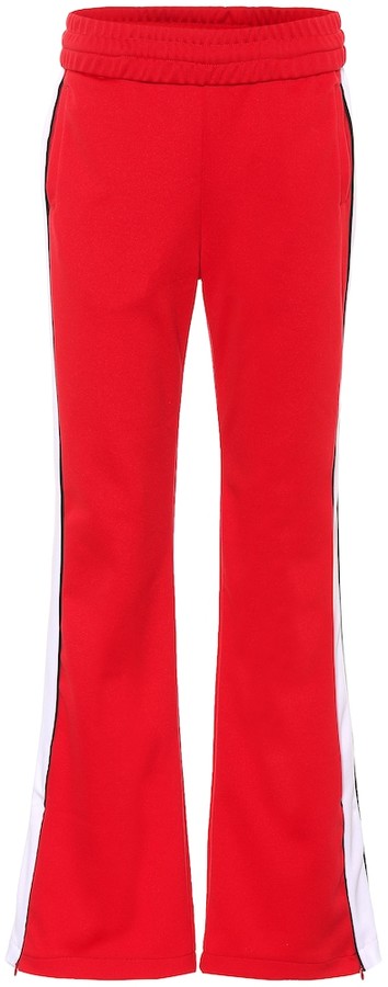 off white flared pants