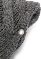 Thumbnail for your product : Brunello Cucinelli Intarsia-Knit Square Pillow