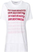 Thumbnail for your product : Stella McCartney embellished slogan T-shirt