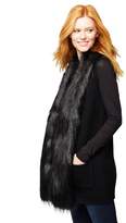 Thumbnail for your product : A Pea in the Pod Faux Fur Trim Maternity Vest