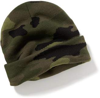 Old Navy Camo Roll-Brim Sweater Beanie for Men