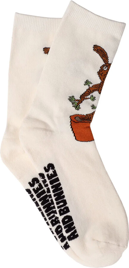 Natasha Zinko Groot rabbit-tree socks