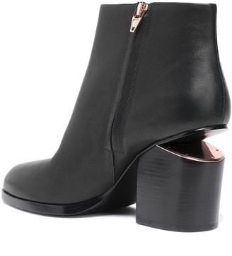 Alexander Wang Gabi Leather Ankle Boots