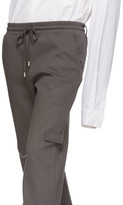Thumbnail for your product : Ader Error Grey Piping Incision Lounge Pants