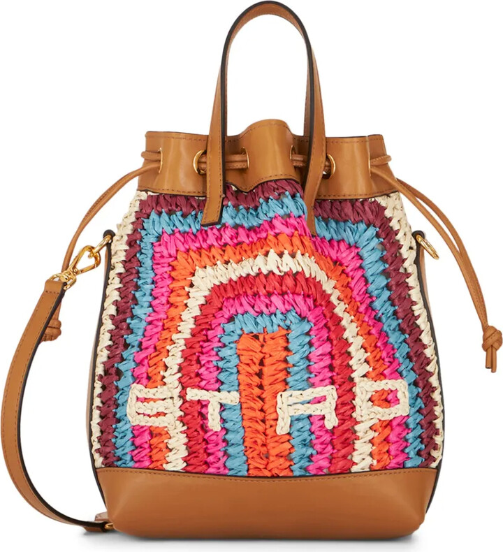 Etro Crochet Logo-Detail Tote Bag