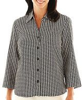 Thumbnail for your product : JCPenney Cabin Creek -Sleeve Blouse