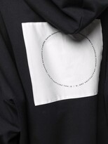 Thumbnail for your product : Barbara Bologna Oversized Logo Patch Hoodie