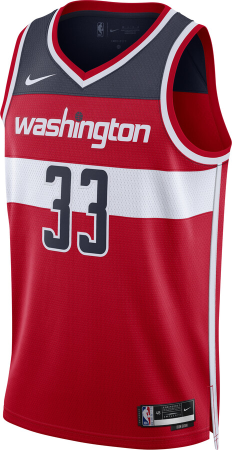 Washington Wizards Icon Edition 2022/23 Men's Nike Dri-FIT NBA Swingman  Jersey.