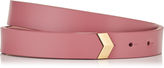 Thumbnail for your product : Jimmy Choo BRITT/S Vintage Rose Spazzolato Hip Belt