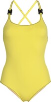 One-piece Swimsuit Yellow 