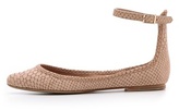 Thumbnail for your product : Joie Temple Ballet Flats with Ankle Straps