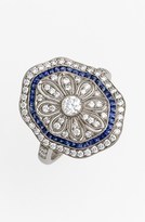 Thumbnail for your product : Kwiat 'Vintage' Diamond & Blue Sapphire Octagon Ring