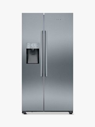 Siemens iQ500 KA93DVIFPG Freestanding 70/30 American Fridge Freezer