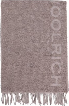Woolrich Alpaca Wool Logo Scarf Woman Scarf