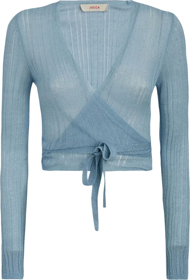 jucca approved Wrap-Style Blouse
