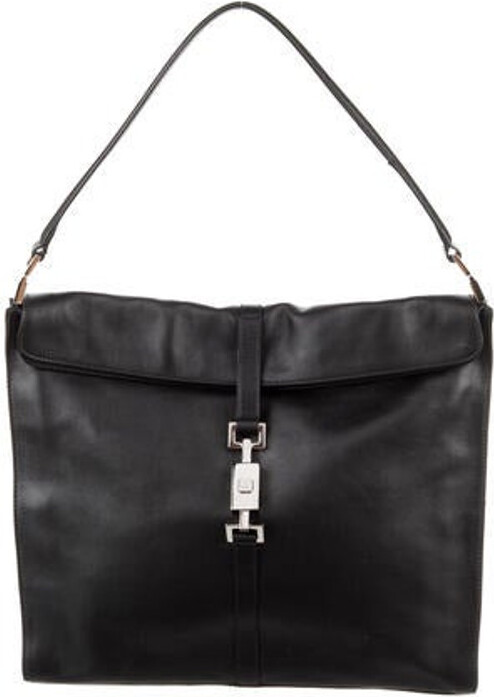 Gucci Leather Shoulder Bag - ShopStyle