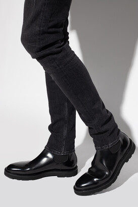 Paul Smith Leather Chelsea Boots Men's Black - ShopStyle