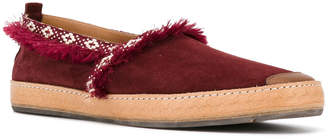Marbella Henderson Baracco velour slippers