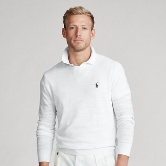 bright white sweater