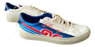 givenchy white blue sneakers