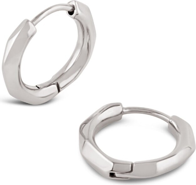 Dinny Hall Silver Thalassa Mini Huggie Hoops