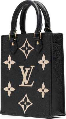 Pre-owned Louis Vuitton 2020 Petit Sac Plat 2way Bag In Brown