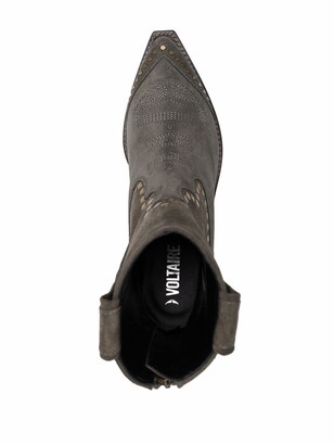 Zadig & Voltaire Cara suede cowboy boots