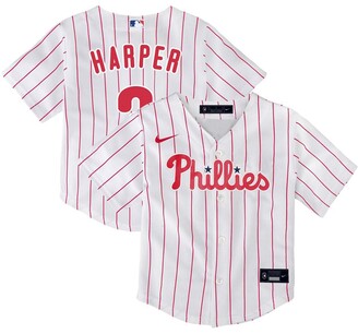 Nike Toddler Boys and Girls Bryce Harper White Philadelphia Phillies Home  Replica Player Jersey - ShopStyle