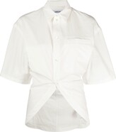 Cropped Short-Sleeve Shirt 