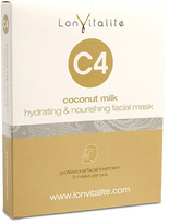 Thumbnail for your product : Lonvitalite C4 Coconut Milk Hydrating & Nourishing Sheet Mask - 5 Pack